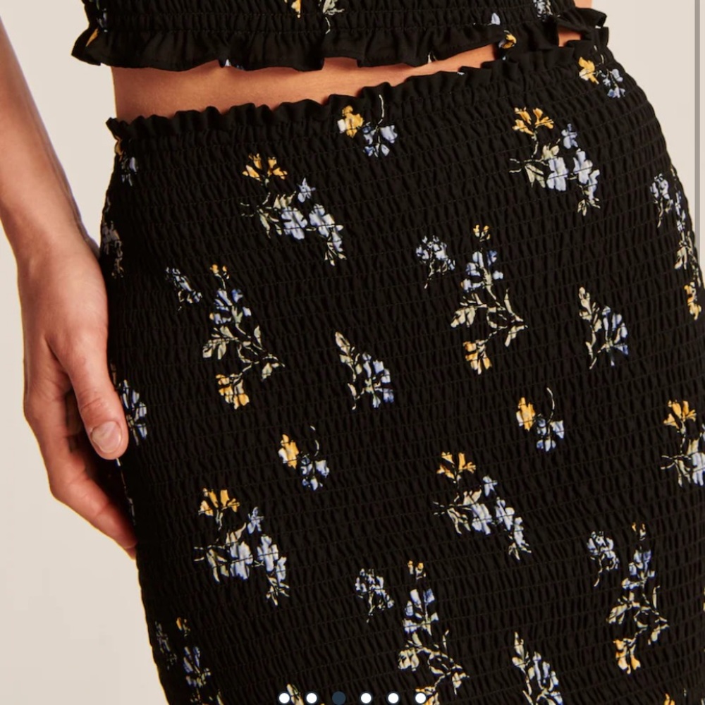 A&F Smocked Midi Matching Set - image 3